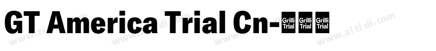 GT America Trial Cn字体转换 GT America Trial Cn字体转换